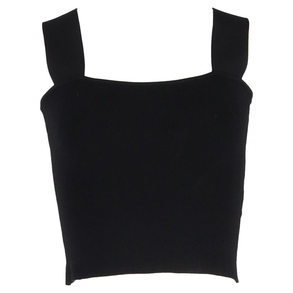 Diane von Furstenberg Cherita Knitted top in Black Viscose